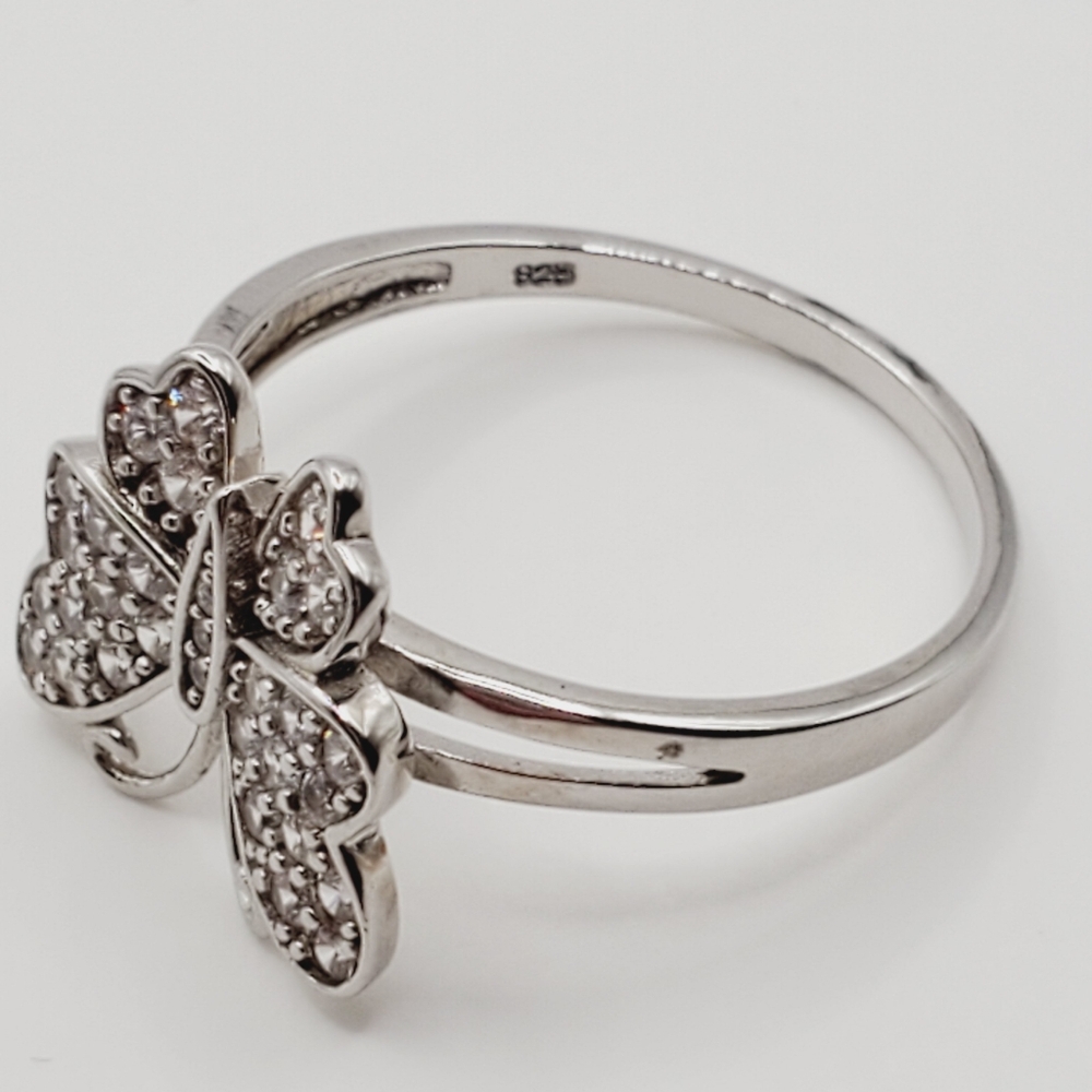 Butterfly Ring 925 Sterling Silver Ring - Picture 5 of 8